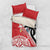 Fiji and Tonga Rugby Custom Bedding Set Flying Fijians Ikale Tahi Together Pacific - Polynesian Pride