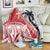 Fiji and Tonga Rugby Custom Blanket Flying Fijians Ikale Tahi Together Pacific - Polynesian Pride