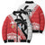 Fiji and Tonga Rugby Custom Bomber Puffer Jacket Flying Fijians Ikale Tahi Together Pacific - Polynesian Pride