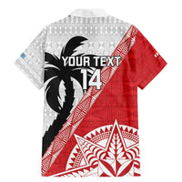 Fiji and Tonga Rugby Custom Family Matching Mermaid Dress and Hawaiian Shirt Flying Fijians Ikale Tahi Together Pacific LT14 - Polynesian Pride