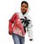 Fiji and Tonga Rugby Custom Kid Hoodie Flying Fijians Ikale Tahi Together Pacific - Polynesian Pride