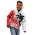 Fiji and Tonga Rugby Custom Kid Hoodie Flying Fijians Ikale Tahi Together Pacific - Polynesian Pride
