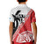 Fiji and Tonga Rugby Custom Kid Polo Shirt Flying Fijians Ikale Tahi Together Pacific - Polynesian Pride