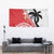 Fiji and Tonga Rugby Custom Tapestry Flying Fijians Ikale Tahi Together Pacific - Polynesian Pride