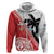 Fiji and Tonga Rugby Custom Zip Hoodie Flying Fijians Ikale Tahi Together Pacific - Polynesian Pride