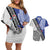 Fiji an Samoa Rugby Custom Couples Matching Off Shoulder Short Dress and Hawaiian Shirt Flying Fijians Manu Samoa Together Pacific - Polynesian Pride