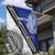 Fiji an Samoa Rugby Custom Garden Flag Flying Fijians Manu Samoa Together Pacific - Polynesian Pride
