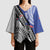 Fiji an Samoa Rugby Custom Kimono Sleeve Blouse Flying Fijians Manu Samoa Together Pacific - Polynesian Pride