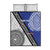 Fiji an Samoa Rugby Custom Quilt Bed Set Flying Fijians Manu Samoa Together Pacific - Polynesian Pride