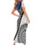 Fiji an Samoa Rugby Custom Short Sleeve Bodycon Dress Flying Fijians Manu Samoa Together Pacific - Polynesian Pride