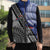Fiji an Samoa Rugby Custom Sleeveless Puffer Jacket Flying Fijians Manu Samoa Together Pacific - Polynesian Pride