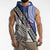 Fiji an Samoa Rugby Custom Sleeveless Zip Hoodie Flying Fijians Manu Samoa Together Pacific - Polynesian Pride