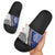 Fiji an Samoa Rugby Custom Slide Sandals Flying Fijians Manu Samoa Together Pacific - Polynesian Pride
