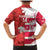 Canada and Japan Rugby Custom Family Matching Mermaid Dress and Hawaiian Shirt Canucks Brave Blossoms Together Pacific - Polynesian Pride