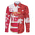 Canada and Japan Rugby Custom Family Matching Puletasi and Hawaiian Shirt Canucks Brave Blossoms Together Pacific - Polynesian Pride