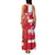 Canada and Japan Rugby Custom Family Matching Tank Maxi Dress and Hawaiian Shirt Canucks Brave Blossoms Together Pacific - Polynesian Pride
