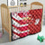 Canada and Japan Rugby Custom Quilt Canucks Brave Blossoms Together Pacific - Polynesian Pride