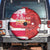 Canada and Japan Rugby Custom Spare Tire Cover Canucks Brave Blossoms Together Pacific - Polynesian Pride