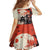 Samurai Warrior Japan Family Matching Tank Maxi Dress and Hawaiian Shirt Red-blossomed Tree Classic Japanese Stylized - Polynesian Pride