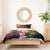 Hawaiian and Japanese Bedding Set Koi Fish With Kanaka Polynesian Tattoo - Polynesian Pride