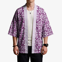 Poni Palaka Quilt Hawaii Kimono Hawaiian Tropical Monstera Sea Turtle