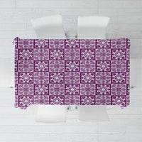 Poni Palaka Quilt Hawaii Tablecloth Hawaiian Tropical Monstera Sea Turtle