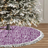 Poni Palaka Quilt Hawaii Tree Skirt Hawaiian Tropical Monstera Sea Turtle