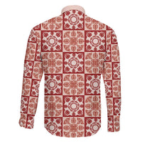 Ulaula Palaka Quilt Hawaii Family Matching Puletasi and Hawaiian Shirt Hawaiian Tropical Monstera Sea Turtle LT14 - Polynesian Pride
