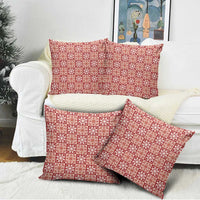 Ulaula Palaka Quilt Hawaii Pillow Cover Hawaiian Tropical Monstera Sea Turtle