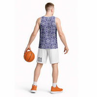 Polu Palaka Quilt Hawaii Basketball Jersey Hawaiian Tropical Monstera Sea Turtle