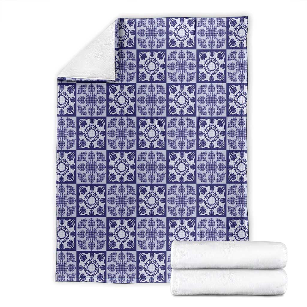 Polu Palaka Quilt Hawaii Blanket Hawaiian Tropical Monstera Sea Turtle