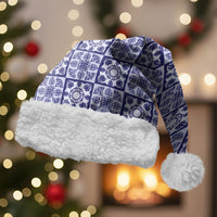 Polu Palaka Quilt Hawaii Christmas Santa Hat Hawaiian Tropical Monstera Sea Turtle