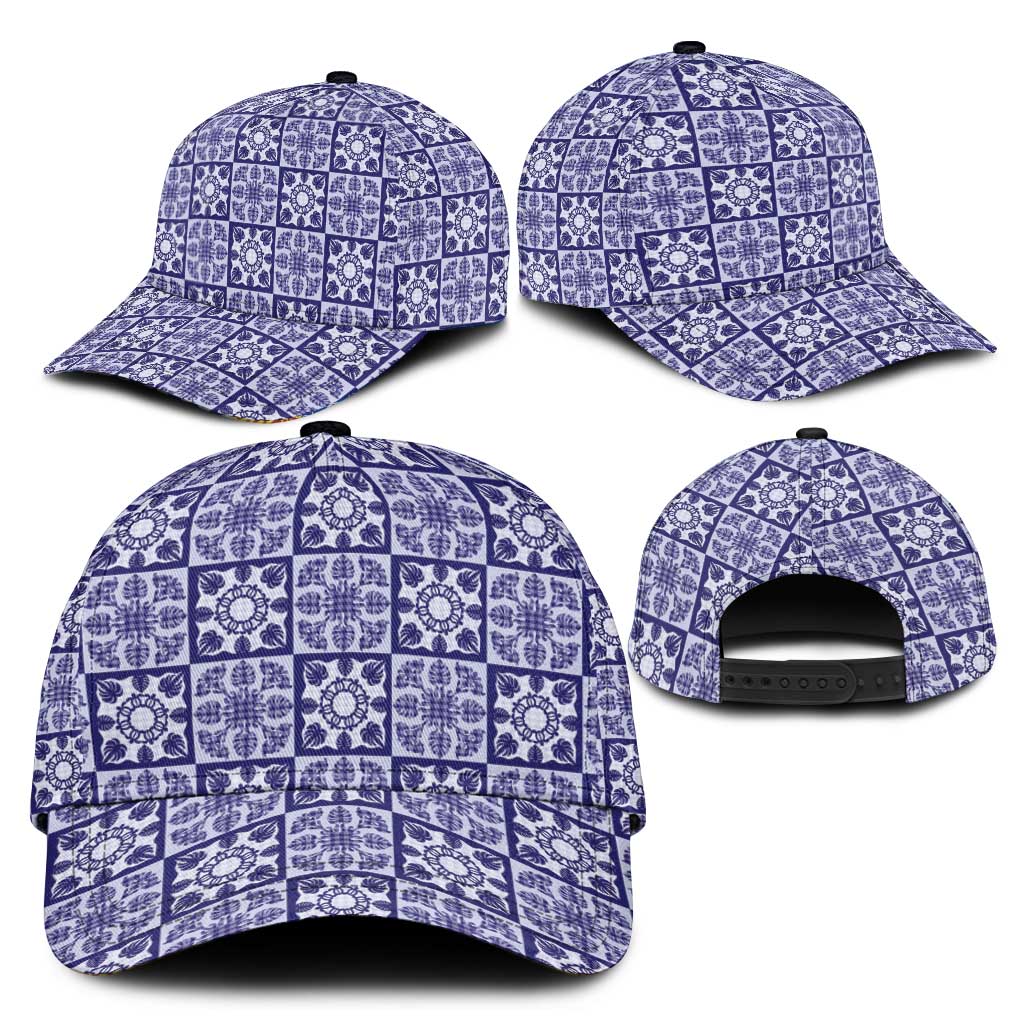 Polu Palaka Quilt Hawaii Classic Cap Hawaiian Tropical Monstera Sea Turtle