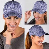 Polu Palaka Quilt Hawaii Classic Cap Hawaiian Tropical Monstera Sea Turtle
