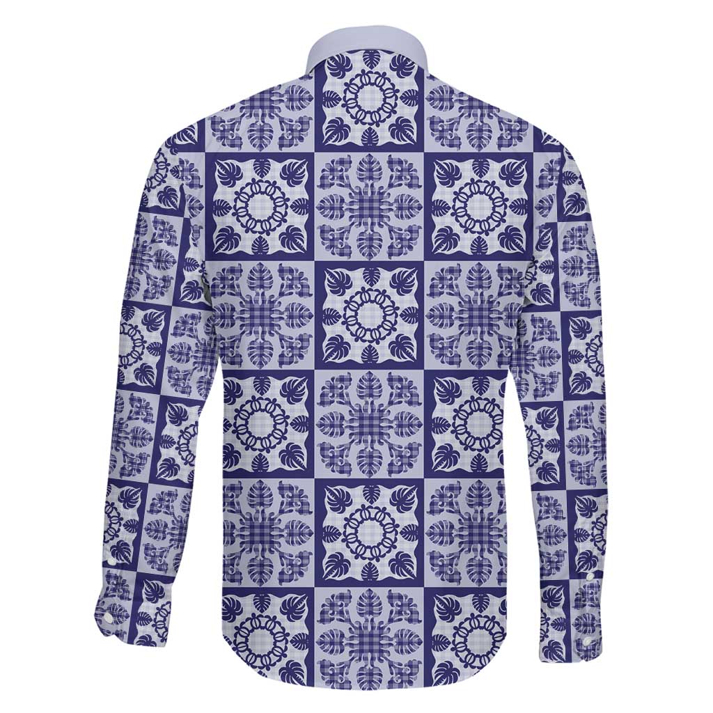 Polu Palaka Quilt Hawaii Family Matching Off Shoulder Maxi Dress and Hawaiian Shirt Hawaiian Tropical Monstera Sea Turtle LT14 - Polynesian Pride