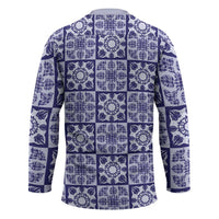 Polu Palaka Quilt Hawaii Hockey Jersey Hawaiian Tropical Monstera Sea Turtle