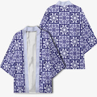 Polu Palaka Quilt Hawaii Kimono Hawaiian Tropical Monstera Sea Turtle