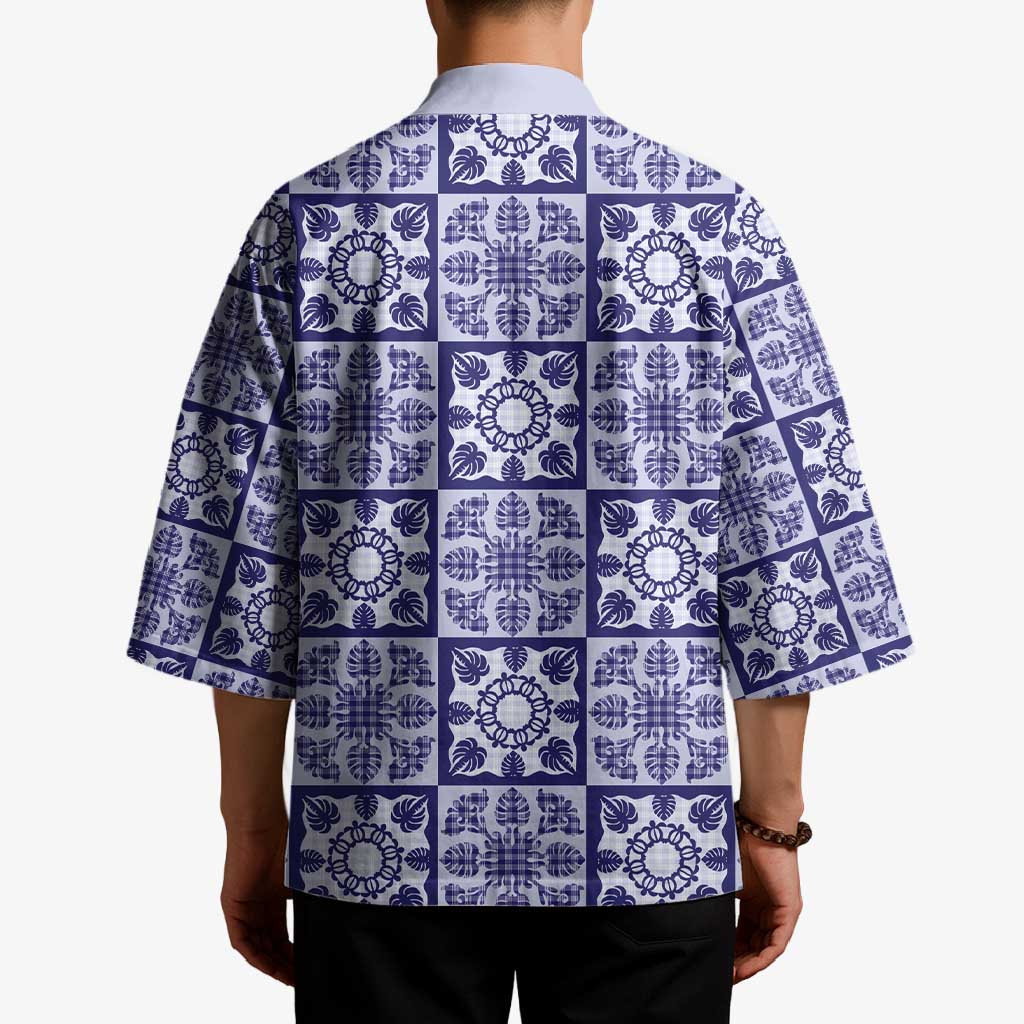 Polu Palaka Quilt Hawaii Kimono Hawaiian Tropical Monstera Sea Turtle