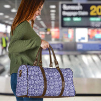 Polu Palaka Quilt Hawaii Travel Bag Hawaiian Tropical Monstera Sea Turtle