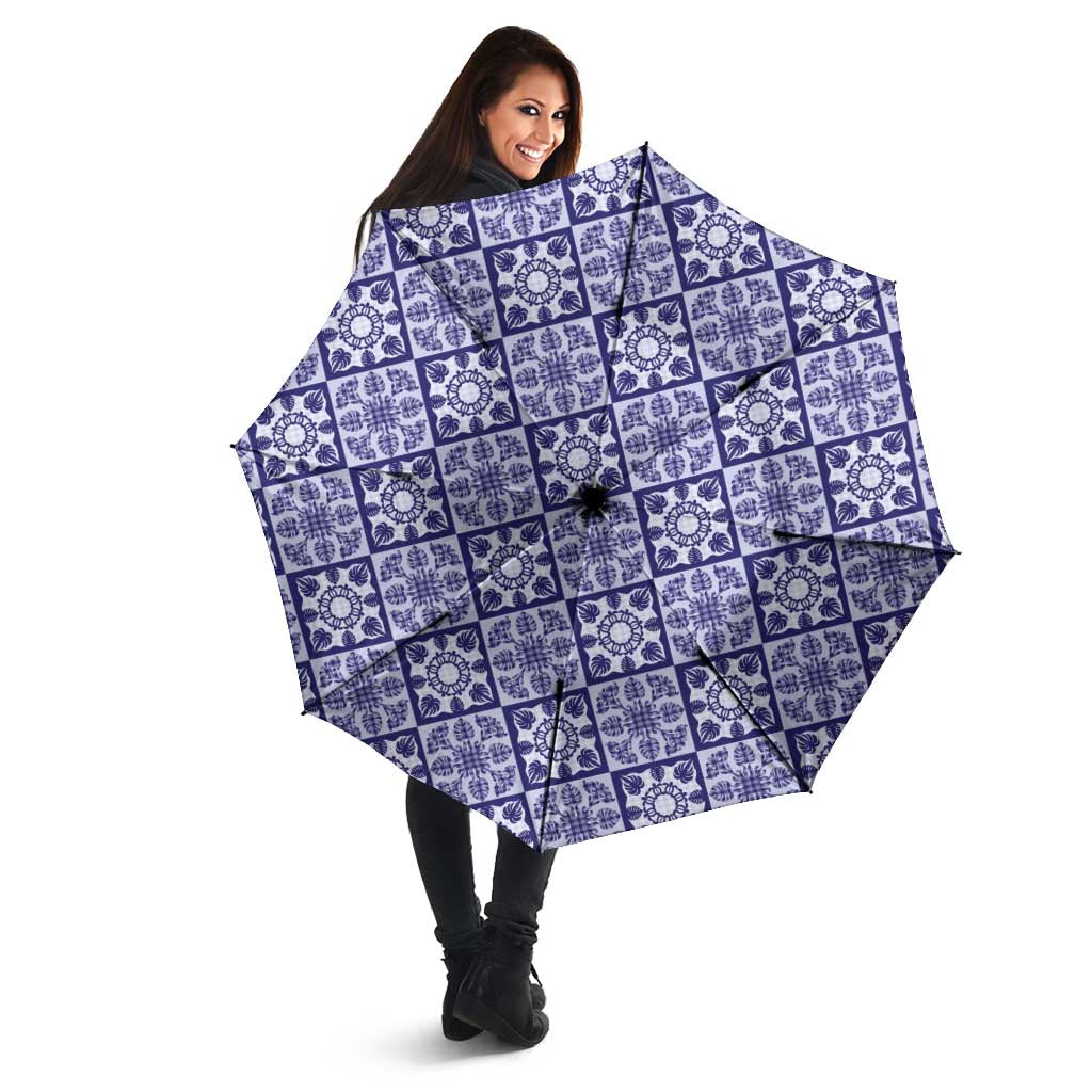 Polu Palaka Quilt Hawaii Umbrella Hawaiian Tropical Monstera Sea Turtle