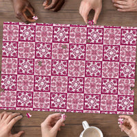 Akala Palaka Quilt Hawaii Puzzle Hawaiian Tropical Monstera Sea Turtle