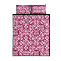 Akala Palaka Quilt Hawaii Quilt Bed Set Hawaiian Tropical Monstera Sea Turtle