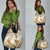 Gold Polynesia Grocery Bag Polynesian Turtle Shark Tattoo Tropical Vintage