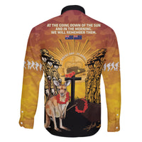 Australia And New Zealand ANZAC Family Matching Off The Shoulder Long Sleeve Dress and Hawaiian Shirt Aussie Kangaroo With Aotearoa Kiwi Lest We Forget LT14 - Polynesian Pride