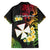 Wallis and Futuna Victory Day Family Matching Puletasi and Hawaiian Shirt Liberty Equality Fraternity Polynesian Plumeria