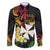 Wallis and Futuna Victory Day Family Matching Short Sleeve Bodycon Dress and Hawaiian Shirt Liberty Equality Fraternity Polynesian Plumeria