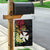 Wallis and Futuna Victory Day Garden Flag Liberty Equality Fraternity Polynesian Plumeria