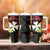 Wallis and Futuna Victory Day Tumbler With Handle Liberty Equality Fraternity Polynesian Plumeria
