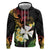 Wallis and Futuna Victory Day Zip Hoodie Liberty Equality Fraternity Polynesian Plumeria