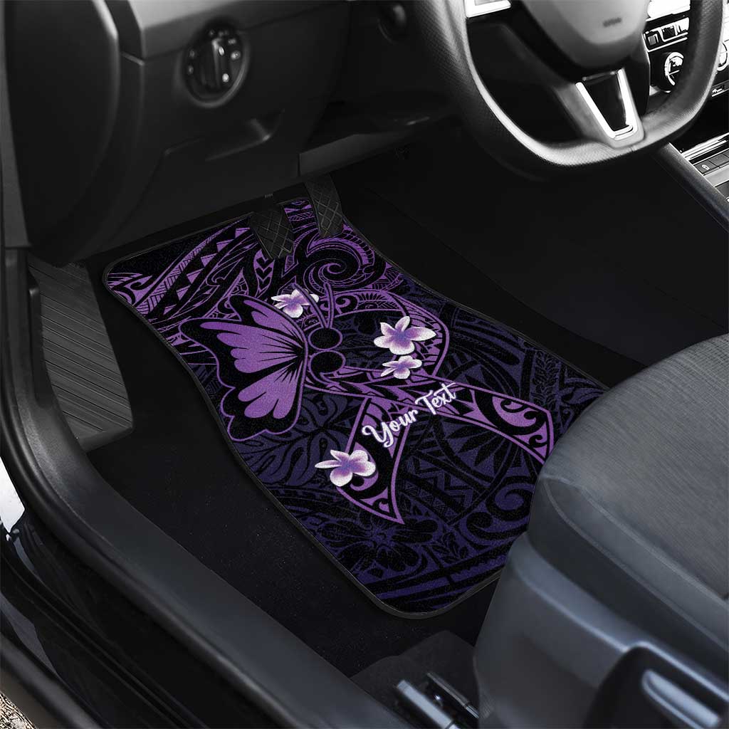 Personalised Fibromyalgia Awareness Month Car Mats Fibro Warrior Strength In Every Struggle